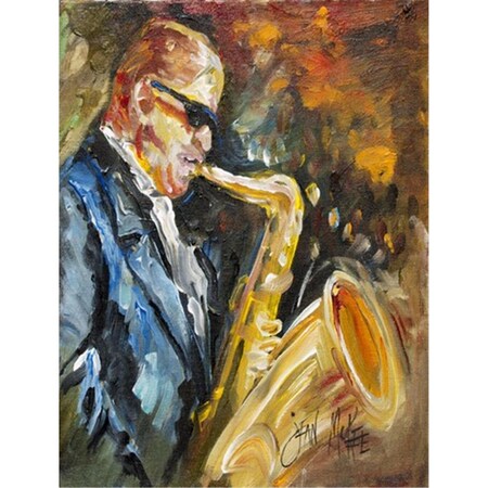 Carolines Treasures Jazz Saxophone Flag Garden Size JMK1186GF